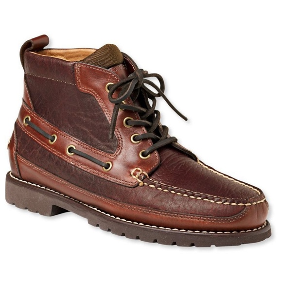 L.L. Bean Other - L.L. Bean Allagash Bison Hand-sewn Chukka Boots